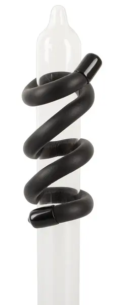Bad Kitty Flexible Rod Adjustable Intimate Ring 54cm Black EVA/Metal