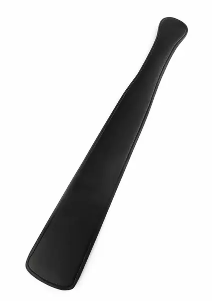 AVANZA FEROS Croc-Embossed Paddle PU Leather, Textured Surface, Black