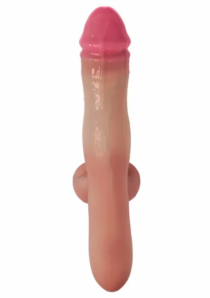 HIDDEN DESIRE INFERNO Pierced Punisher Vibrating Liquid Silicone, Black