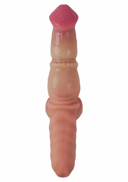 HIDDEN DESIRE Mutant Rumbler Liquid Silicone Vibrating Model, Black