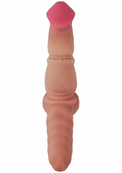 HIDDEN DESIRE Mutant Rumbler Liquid Silicone Vibrating Model, Black