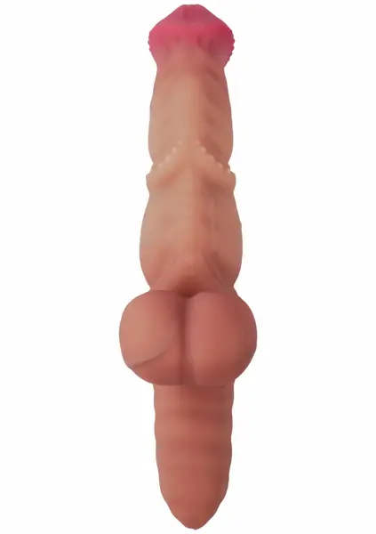HIDDEN DESIRE Mutant Rumbler Liquid Silicone Vibrating Model, Black