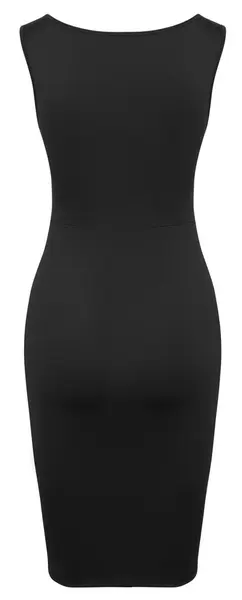 Cottelli PARTY Shift Dress Black Transparent Cut-Outs S