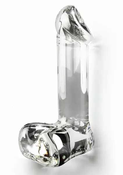 TOYJOY Glass Worxx Crystal Cock Transparent Borosilicate Glass Model