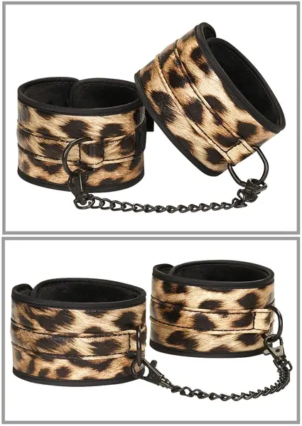 Liebe Seele Leopard Print Premium 13-Piece Bondage Set, Animal Pattern