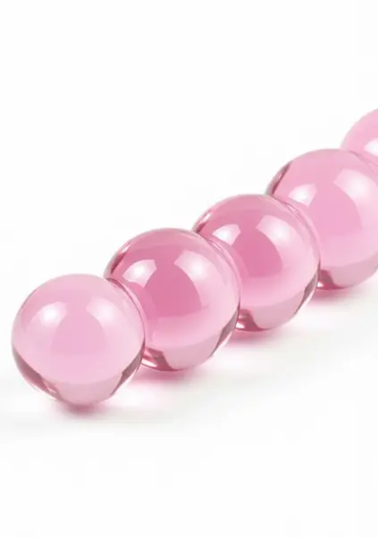 TOYJOY Glass Worxx Crystal Heart Glass Anal Model with Heart Handle