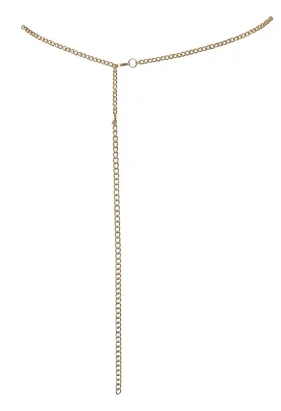 Cottelli Accessories Gold Bikini Chain with Rhinestone Accents, Adjustable