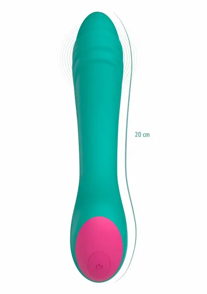 Savage G-Spot Vibrator Rechargeable Waterproof 10 Modes Pink