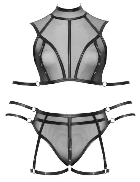 Cottelli Bondage 3XL Powernet Strap Set with Soft Arm Restraints