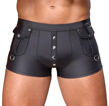 NEK Men's Pants XL Black Matte Finish with D-Ring Accents