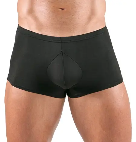 Svenjoyment Men’s Tight Pants with Padded Front, Black, Size S