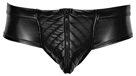 Svenjoyment Men's Briefs Open Back M Matte Black Stretch Material
