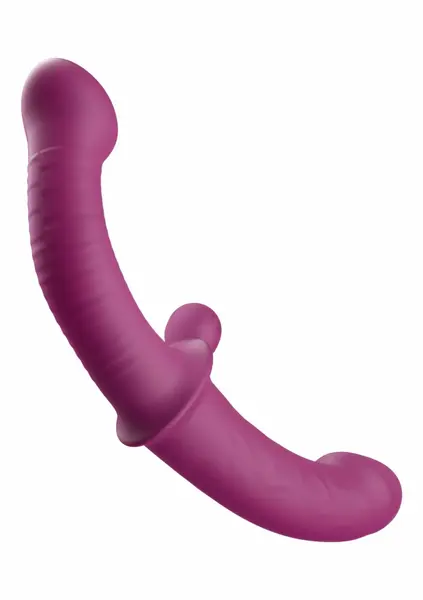 She.E.O Dual-Sided G-Spot Couples Vibrator Remote Silicone Pink