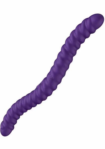 She.E.O Dual-Sided Flexible Vibrator Spiral Texture USB Waterproof
