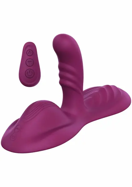 She.E.O Triple Motor Vibrating Grinder Intimate Machine, Remote, Purple