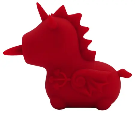 Unihorn Blaze Diablo Tongue-Motion Silicone Intimate Device 9cm Red