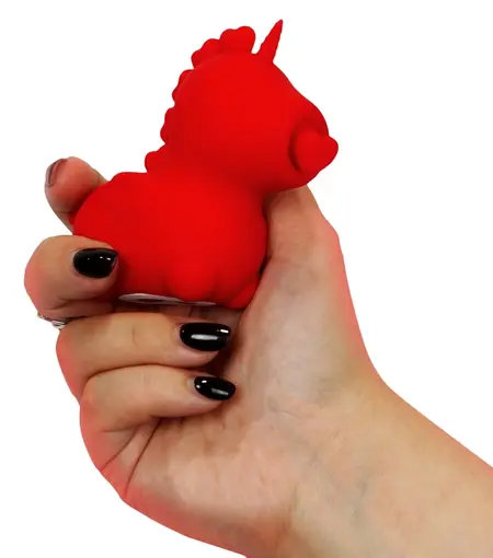 Cupids Beau стимулатор за лягане с езиче сърце, розов, 9 см