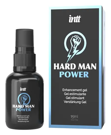 intt Hard Man Power Enhancement Gel 15ml Pump - Vitality Formula