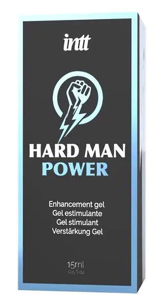 intt Hard Man Power Enhancement Gel 15ml Pump - Vitality Formula