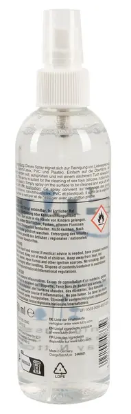 Just Glide Cleaning Spray 250 ml - Advanced Hygiene Formula for Toys