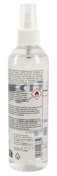 Just Glide Cleaning Spray 250 ml - Advanced Hygiene Formula for Toys