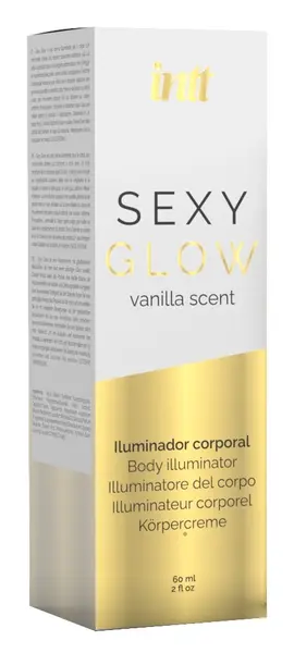 intt Sexy Glow Illuminating Body Cream Gold Micro-Pearls 60ml
