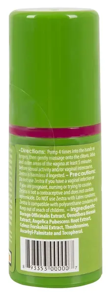 Zestra Essential Intimate Oil 12 Sachets - Plant-Based Wellness Formula
