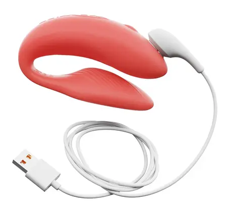 We-Vibe Chorus Crave Coral - App-Controlled Couples Device, Waterproof