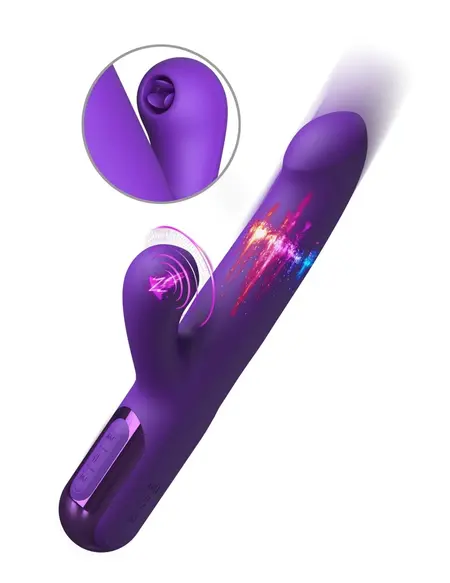 Fantasy For Her Super SoniX Thruster Purple - Dual-Action System 22cm