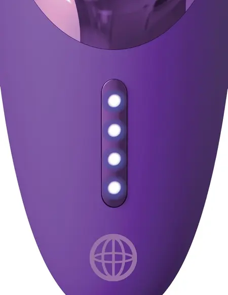 Fantasy For Her Pleasure Sucker Intimate Device Purple 17.8cm