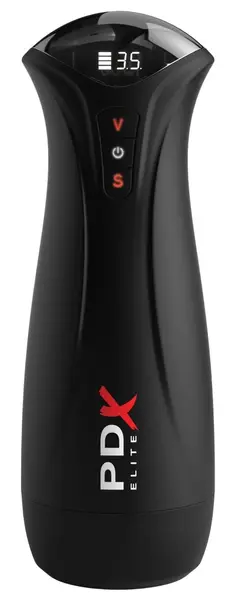 PDX Elite Fuck-Gasm Light Automated Intimate Device, 24.5cm, Black