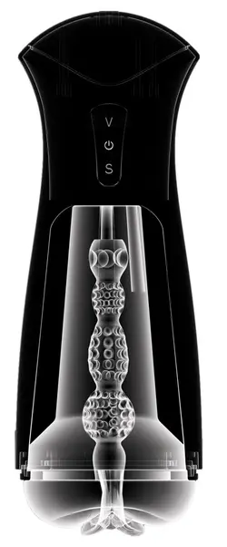PDX Elite Fuck-Gasm Light Automated Intimate Device, 24.5cm, Black