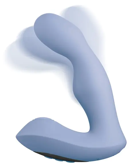 Jimmyjane Pulsus P-Spot Dual Action Silicone Intimate Massager Black