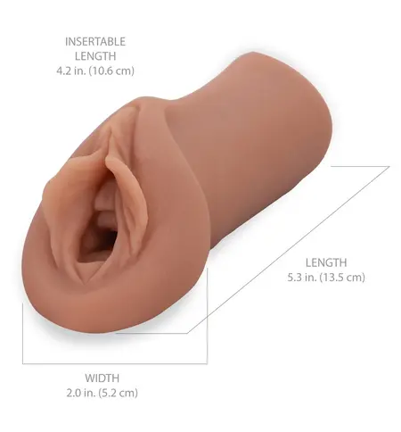 PDX Extreme Sorority Snatch Handheld Intimate Device Brown 13.4cm