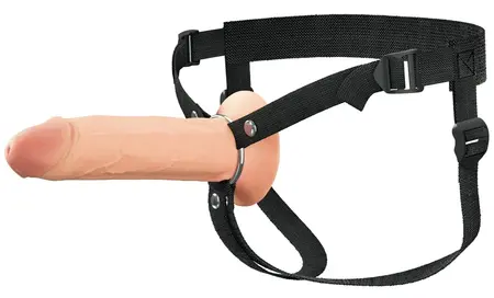 FANTASY X-TENSIONS Elite FXTE8 Hollow Strap-On Silicone 21.6cm Light