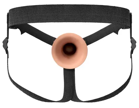 FANTASY X-TENSIONS Elite FXTE8 Hollow Strap-On Silicone 21.6cm Light