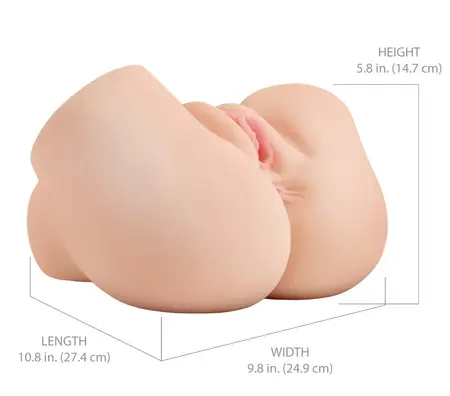 PDX Elite Back That Ass Up Light Intimate Machine with Suction & Vibration