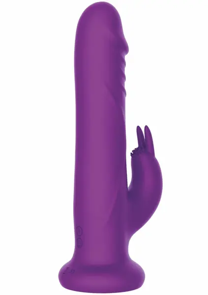Playhouse Rotating Beads Rabbit Vibrator Silicone Rechargeable Pink