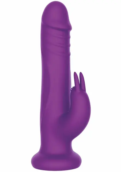 Playhouse Rotating Beads Rabbit Vibrator Silicone Rechargeable Pink