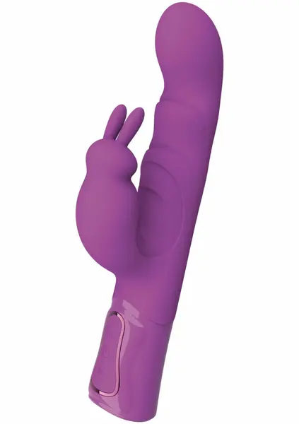 She.E.O Thick G-Spot Rabbit Vibrator Dual Motor Silicone Pink