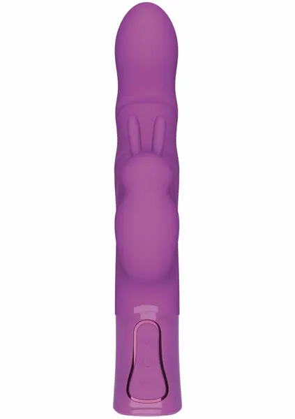 She.E.O Thick G-Spot Rabbit Vibrator Dual Motor Silicone Pink