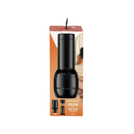 Kiiroo Feel Reagan Foxx Black - Personalized Interactive Sleeve