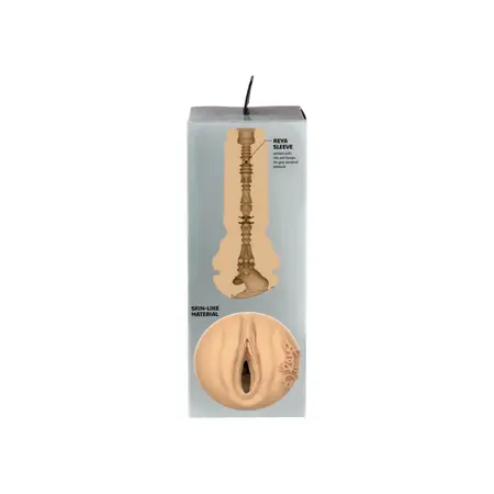 Kiiroo Feel Reya Sunshine Black Intimate Machine Sleeve TPE