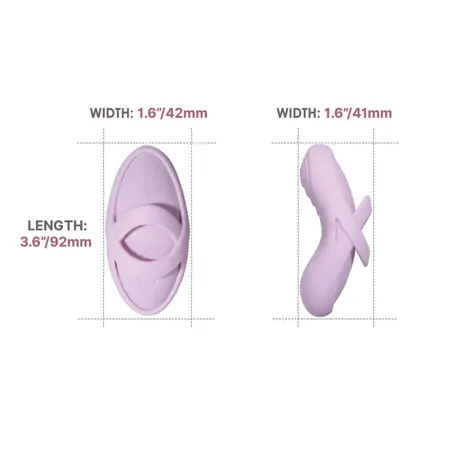 Svakom Echo 2 Pink Lilac External Vibration & Heating Device