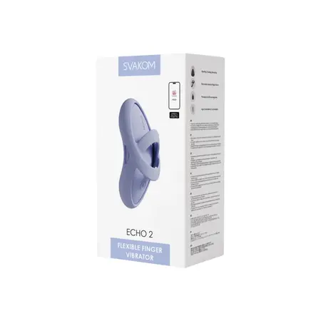 Svakom Echo 2 Sky Blue - Flexible Heated Personal Device, App Control