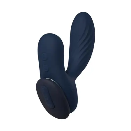 SVAKOM Vick Neo 2 Navy Blue - Dual-Action Intimate Device with App Control