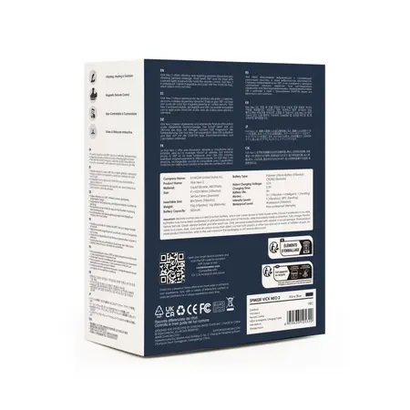 SVAKOM Vick Neo 2 Navy Blue - Dual-Action Intimate Device with App Control