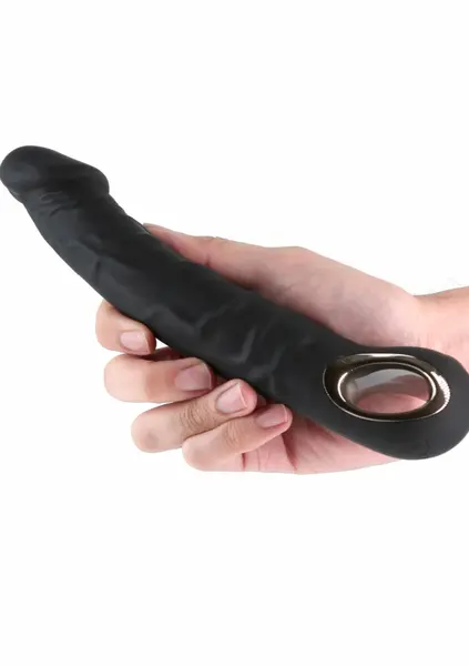 Renegade Rimmer Flexible Vibrating Intimate Device, Rechargeable, Black