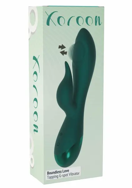 Boundless Love Vibrator - Dual Stimulation, Tapping Function, Silicone