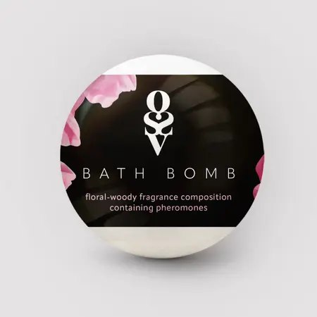 Obsessive Floral-Woody Bath Bomb 100g with Pheromones & Moisturizers